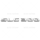 Mercedes SLC 300 Rear Letter Emblem Trunk Lid Logo Badge AMG Sport OEM Chrome