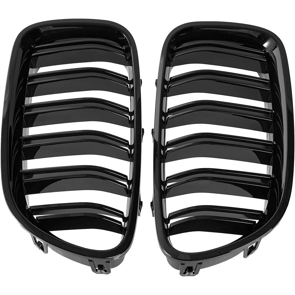 Front Kidney Grill for BMW 5 Series F10 F11 550i 535i 528i M5 Gloss Black Grille