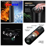 500ml Measure Temperature Stainless Steel Hot/Cold Vacuum thermos Insulation Cup