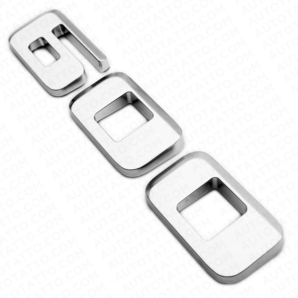 For Cadillac Escalade 600 Silver Rear Liftgate Nameplate Emblem Badge