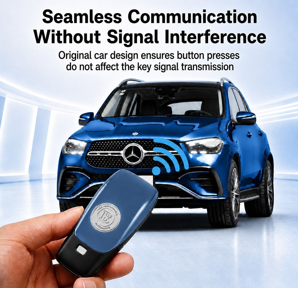 Remote Smart Key Back Cover Shell Case For Mercedes Benz 16-21 AMG A C E S-Class