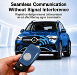 Remote Smart Key Back Cover Shell Case For Mercedes Benz 16-21 AMG A C E S-Class