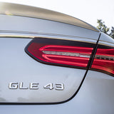 17-21 Mercedes GLE 43 Letter Emblem Liftgate Logo Badge AMG Sport OEM Chrome