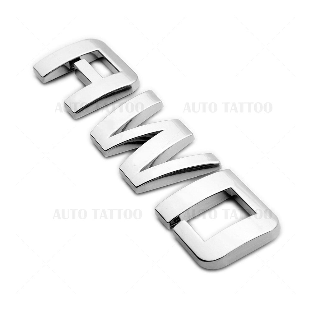 Chevy Equinox AWD Liftgate Nameplate Letter Logo Badge Emblem Sport OEM Chrome