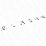 2x 19-20 Chevrolet Blazer Front Side Door Letter Nameplate Badge Emblem Chrome