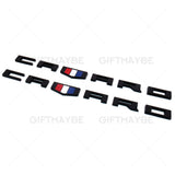 2x For Chevrolet CAMARO 3D Car Letter Fender Marker Emblem Badge RS SS ZL1 Z28