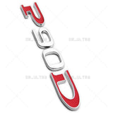 Tesla Rear Liftgate Lid P90D Letter Nameplate Logo Badge Emblem Sport OEM Chrome