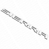 2x GMC 07-20 Sierra OEM Chrome Front Door Tailgate Badge Logo Emblem Nameplate