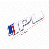 Universal Fashion Metal IPL Car Decal Sticker for Auto Decoration
