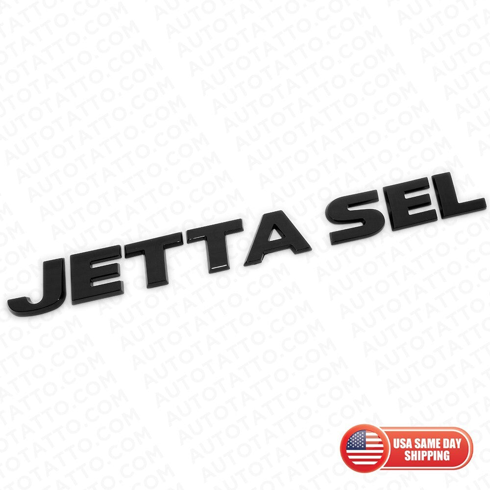 10-21 Volkswagen Jetta Sel Rear Truck Lid Nmaeplate Badge Emblem Black