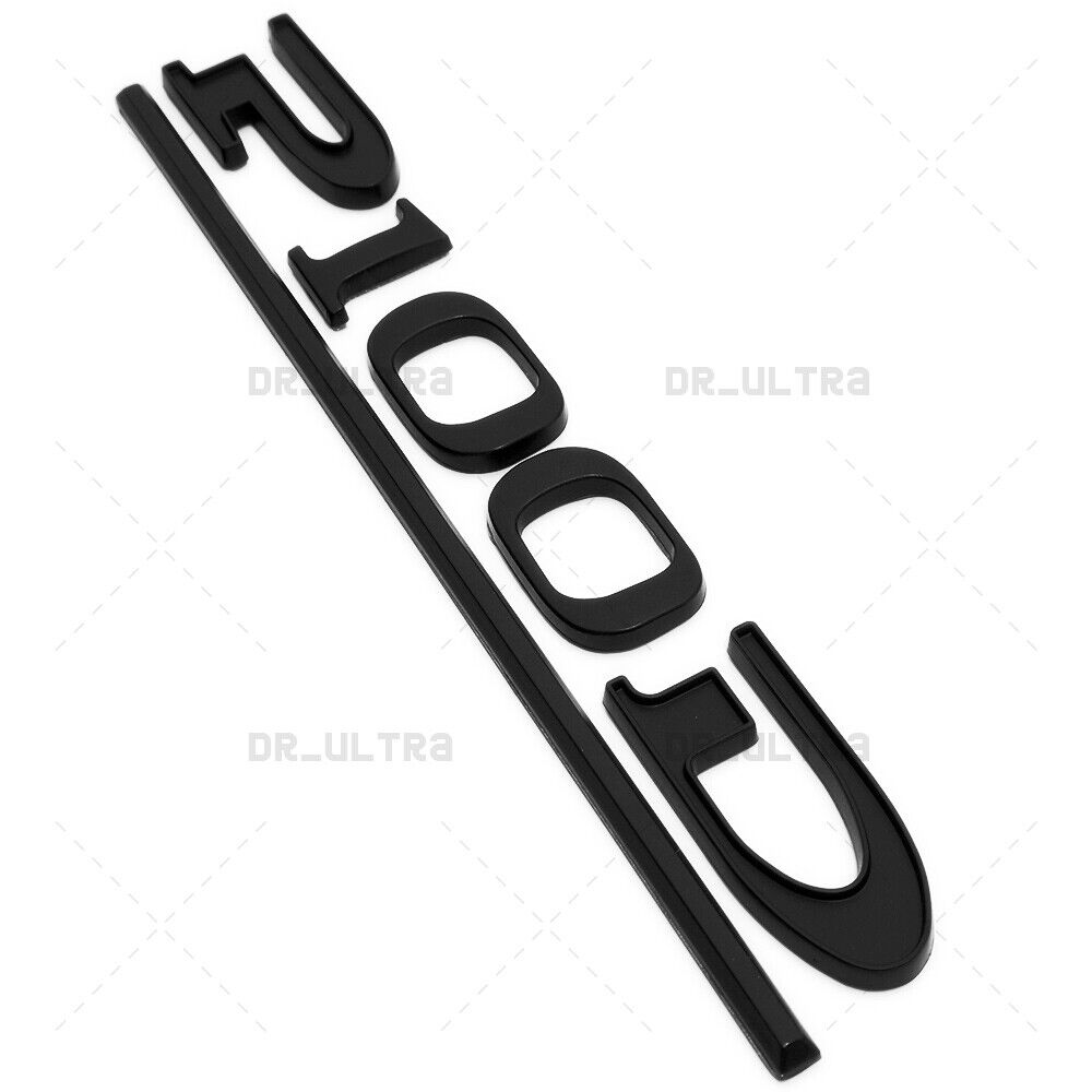 Tesla Liftgate P100D Performance Nameplate Logo Badge Emblem Sport Matte Black