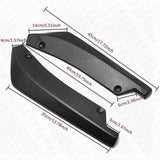 For Mercedes Car Rear Bumper Lip Diffuser Splitter Canard Protector Carbon Fiber