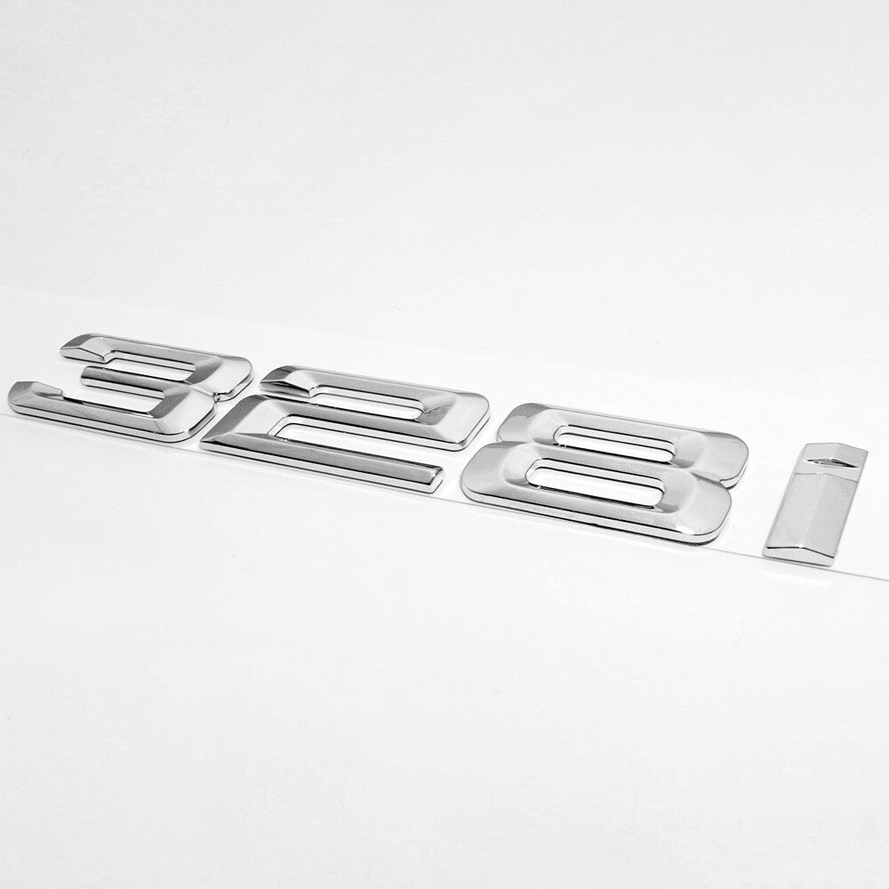 07-11 BMW 328i Rear Car Trunk Lid Emblem Nameplate Badge M Performance Chrome