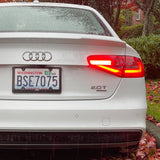 04-22 Rear Trunk Deck Lid 2.0T Quattro Nameplate Emblem Badge Chrome