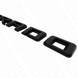 19-21 Matte Black Silverado 1500 Side Fender Letter Logo Emblem Badge Z71 LT LTZ
