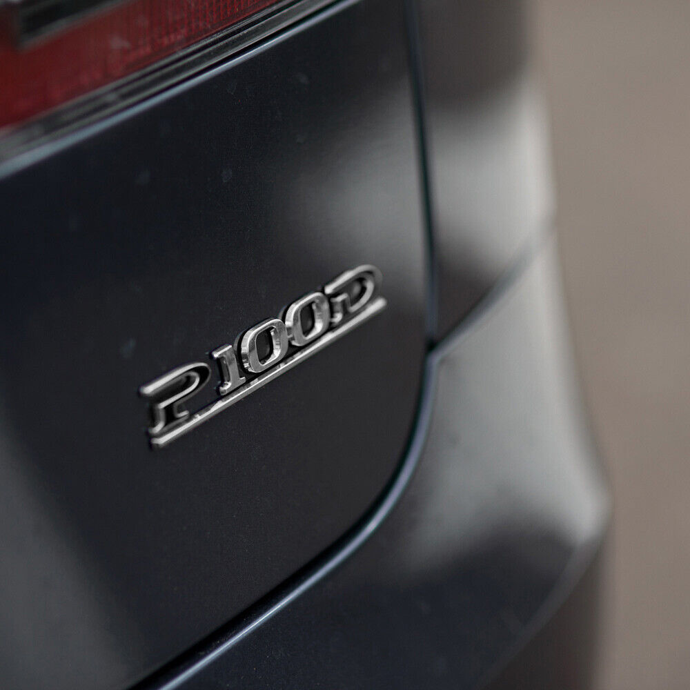 Tesla Liftgate P100D Performance Nameplate Logo Badge Emblem Sport Black Limited