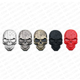 Universal 3D Fashion Metal Skull w/ USA Flag Emblem Car Decal Sticker Decoration
