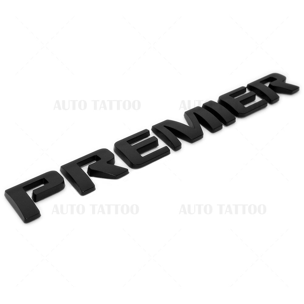 Chevy Equinox Premier Liftgate Nameplate Letter Logo Badge Emblem Matte Black