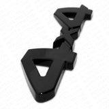 For Tacoma Tundra 4x4 Gloss Black Tailgate Rear Body Nameplate Logo Badge Emblem