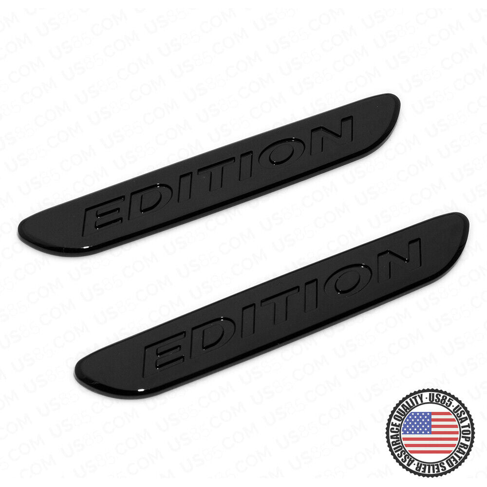 Fashion ABS 2x Edition/ Edition 1/ Night Edition Car Decal Badge Emblem Sticker