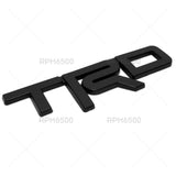 For Toyota TRD Special Edition Metal Pro Sport Letter Logo Badge Emblem Black