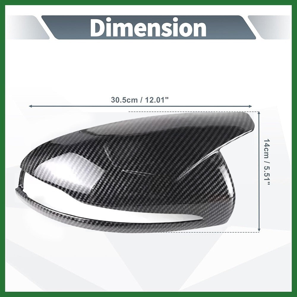 Carbon Fiber Mercedes W205 W213 X253 W222 C E S GLC Horn Mirror Cover Replace