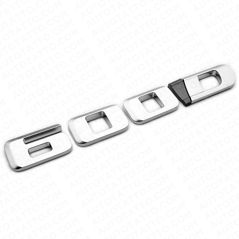 For Cadillac Escalade 600D Silver Rear Liftgate Nameplate Emblem Badge