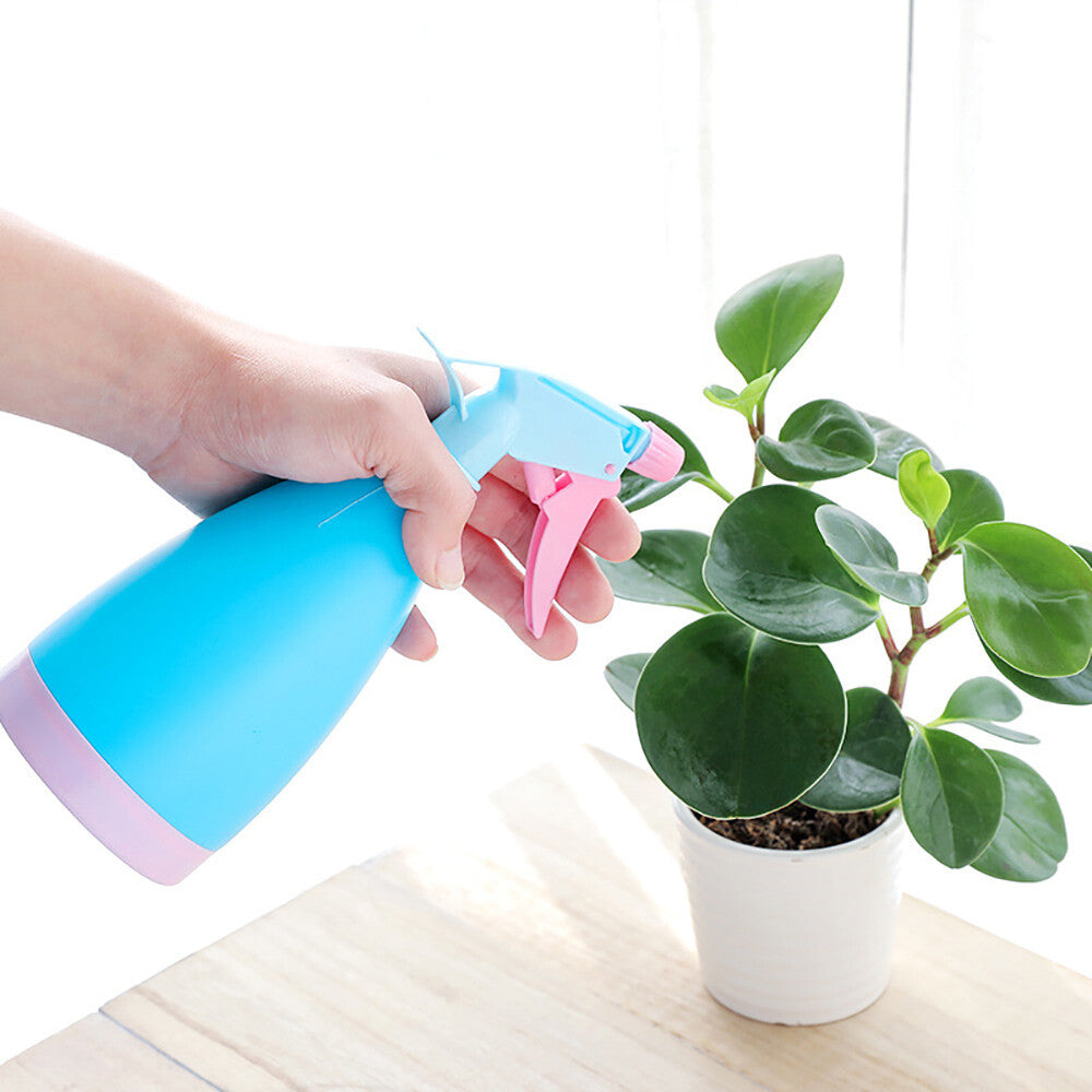 3x500ml Hand-Pressed Candy-Colored Water Pot Spray Bottle Mist for Home Salon