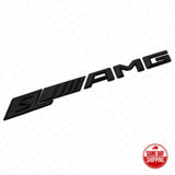 Mercedes S AMG Edition Trunk Emblem Logo 3D Sticker Badge Decoration Sport Black