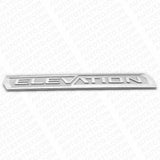 19-23 GMC Sierra Elevation Rear Bed Tailgate Nameplate Badge Emblem OEM Chrome