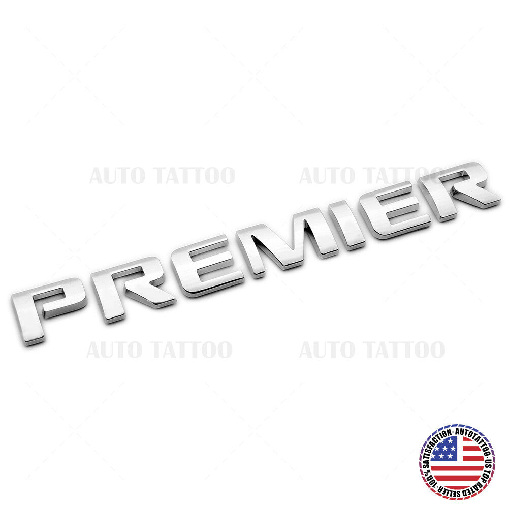 Chevy Equinox Premier Liftgate Nameplate Letter Logo Badge Emblem OEM Chrome