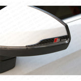 Carbon Fiber S Line Car Mirror Cover Scratch Scratchproof Badge for Audi Sport