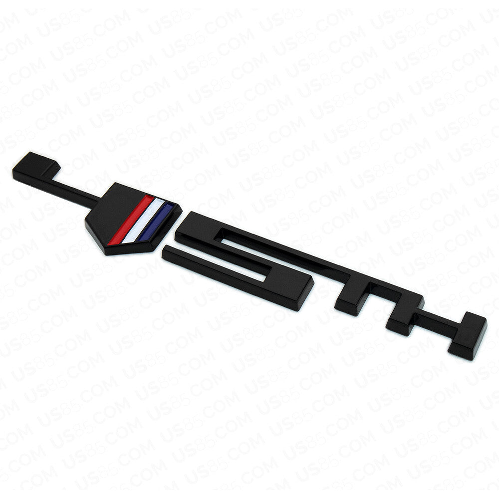 For Chevrolet Camaro 45TH Anniversary Fender Badge Sport Adhesive Emblem Black