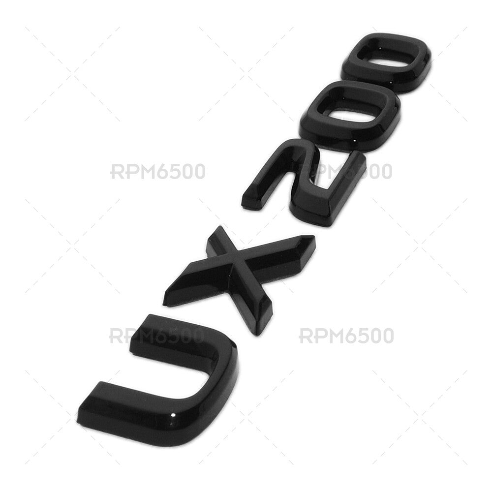 Lexus Liftgate Gloss Black UX 200 Letter Logo Badge Car Emblem Replace F-Sport