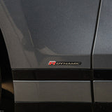 2x/Set Fashion Metal R Dynamic Car Decal Badge Emblem Sticker Auto Decoration