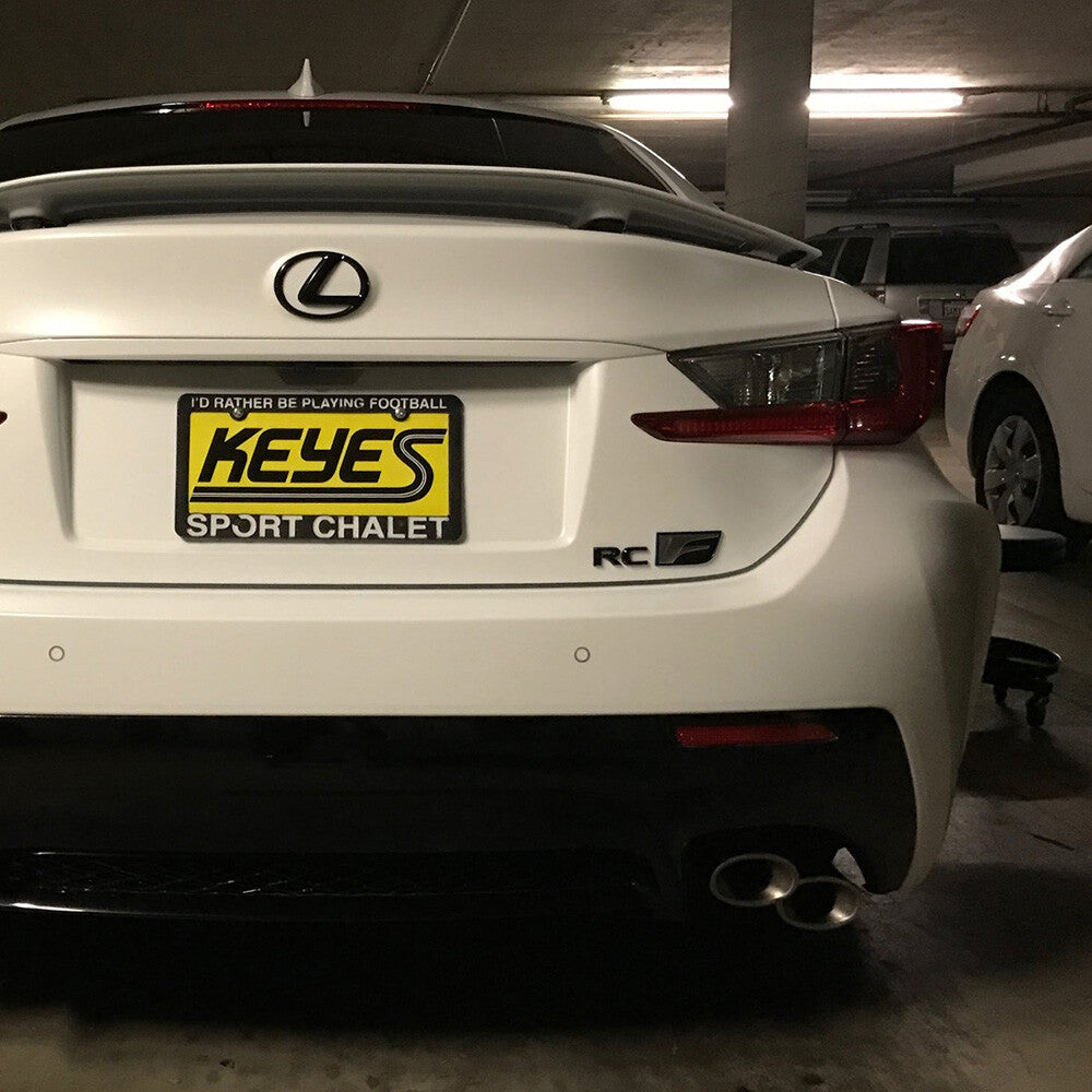 For Lexus Trunk Logo Badge Emblem Car Exterior Replace Gloss Black F-Sport NX RC