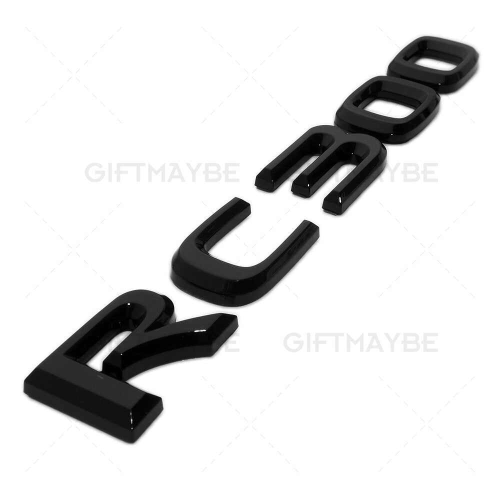 For Lexus Trunk Gloss Black RC 300 Letter Logo Badge Emblem Car Replace F-Sport