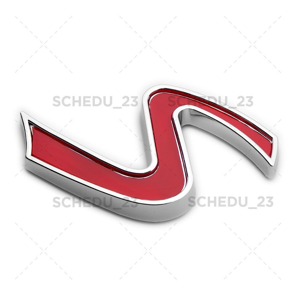 For MINI Cooper S Lettering Silver Chrome Rear Trunk Boot Logo Emblem Badge