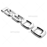 For Lexus Trunk OEM Chrome IS 500 Letter Logo Badge Emblem Car Replace F-Sport