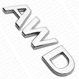 For Infiniti AWD Rear Liftgate Badge Emblem Nameplate Chrome