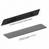2x Black AMG Special Edition Emblem Fender Logo Badge Nameplate Decoration Sport