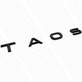 21-24 VW TAOS Rear Liftgate Hatch Lid Letter Nmaeplate Badge Emblem Black