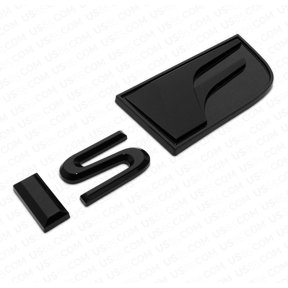 Lexus Trunk Lid Gloss Black IS F ISF Letter Logo Badge Decal Emblem Car F-Sport