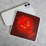Cute Little Devil On Board 3D Sticker Decal Kid Baby In Car Van Window Decorate