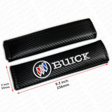 Buick Sport Carbon Car Seat Belt Cover Safety Shoulder Strap Cushion Pad Harness