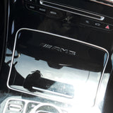Gloss Black AMG Interior Multimedia Decal Sticker Badge Decoration Emblem Logo