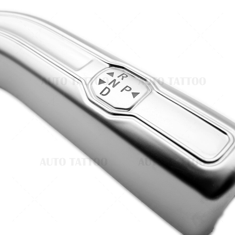 Mercedes A CLA GLA GLB Matte Silver Steering Wheel Shift Wiper Lever Cover Trim