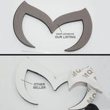 Mazda Gloss Black Bat Batman Style Nameplate Emblem Badge 3D Sticker Sport