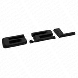 19-22 Matte Black Chevy Silverado 1500 6.2L Hood Letter Logo Emblem Badge LTZ