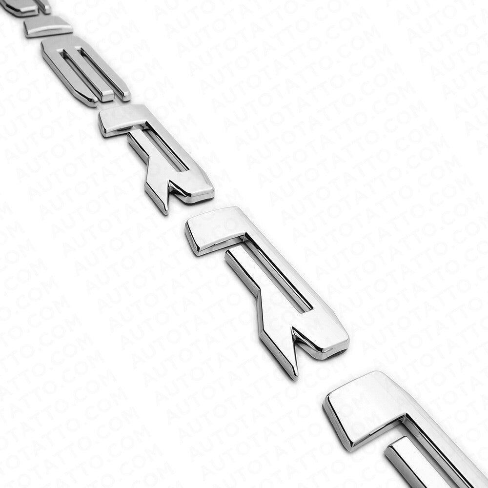 For 19-21 GMC Sierra Door Tailgate Logo Emblem Pickup Badge Nameplate Chrome